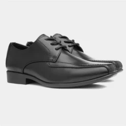 Beckett Ray Kids Black Formal Shoe -UK Shoe Sales Store 203027 2 L06.20230501000201