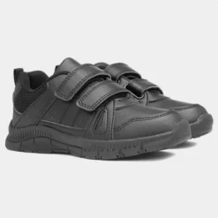 Trux Finn Kids Black School Shoe -UK Shoe Sales Store 203089 2 L06.20230501000200