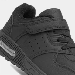 Osaga Ronnie Kids Black Easy Fasten Trainer -UK Shoe Sales Store 203092 2 L05.20230711000215