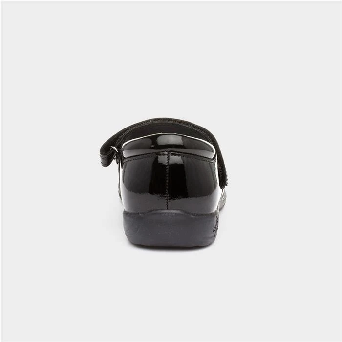 Buckle My Shoe Girls Patent Bar Shoe In Black 5 Buckle My Shoe Girls Patent Bar Shoe In Black - Image 3