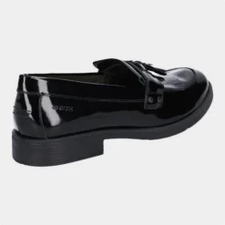 Geox J Agata A Kids Black Patent Leather Shoe -UK Shoe Sales Store 204011 3 L03.20230802000033