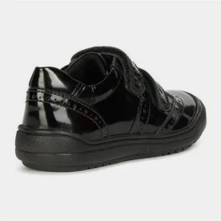Geox Hadriel Kids Black Patent Leather Shoe -UK Shoe Sales Store 204017 3 L03.20230802000039