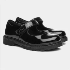 Pod Braelyn Girls Black Patent Leather Shoe 11 Pod Braelyn Girls Black Patent Leather Shoe -UK Shoe Sales Store 204051 2 L06.20230424000142