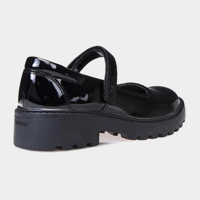 Geox J Casey G. P Kids Black Patent Leather Shoe 4 Geox J Casey G. P Kids Black Patent Leather Shoe - Image 2