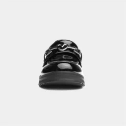 Lilley Una Kids Black Patent Loafer