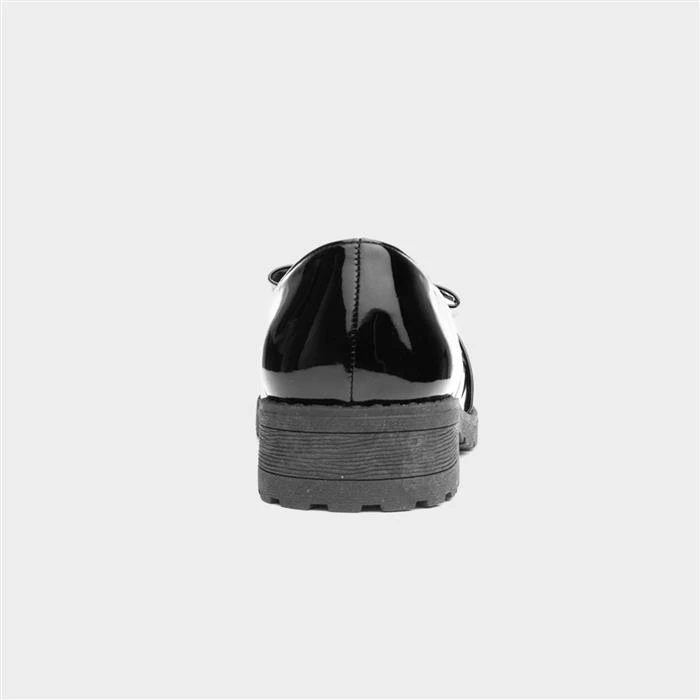 Lilley Cath Girls Black Patent Loafer 5 Lilley Cath Girls Black Patent Loafer - Image 3