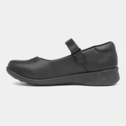 Buckle My Shoe Dragonfly Kids Black School Shoe -UK Shoe Sales Store 204078 2 L03.20230731000251