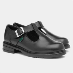 Kickers Lach Girls Black Leather T-Bar 11 Kickers Lach Girls Black Leather T-Bar -UK Shoe Sales Store 20499 2 L06.20230731000105