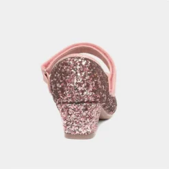 Lilley Sparkle Girls Pink Glitter Heeled Shoe 9 Lilley Sparkle Girls Pink Glitter Heeled Shoe -UK Shoe Sales Store 208017 2 L04.20230822000257