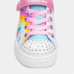 Skechers Twinkle Sparks Kids Multi Unicorn Canvas -UK Shoe Sales Store 209053 2 L05.20221006000202