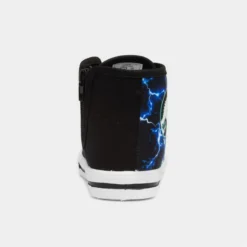 Jurassic World Kids Black Canvas -UK Shoe Sales Store 209088 2 L04.20230624000204