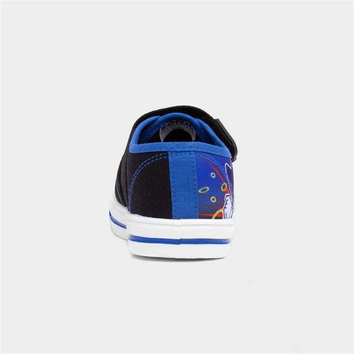 Sonic The Hedgehog Ringo Kids Blue Canvas Shoe 5 Sonic The Hedgehog Ringo Kids Blue Canvas Shoe - Image 3