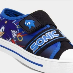 Sonic The Hedgehog Ringo Kids Blue Canvas Shoe 10 Sonic The Hedgehog Ringo Kids Blue Canvas Shoe -UK Shoe Sales Store 209101 2 L05.20230307000309
