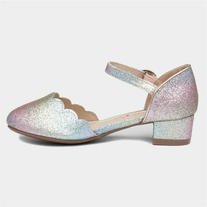 Buckle My Shoe Sylvie Girls Multi Heeled Shoe 4 Buckle My Shoe Sylvie Girls Multi Heeled Shoe - Image 2