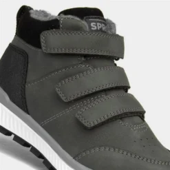 Sprox Kids Khaki Green Easy Fasten Boot -UK Shoe Sales Store 280015 2 L05.20230105000232