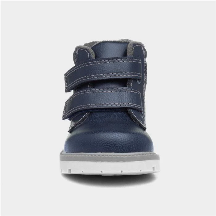 Sprox Kids Navy Easy Fasten Boot 3 Sprox Kids Navy Easy Fasten Boot