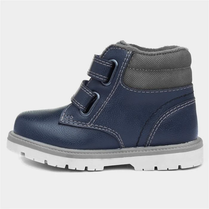 Sprox Kids Navy Easy Fasten Boot 4 Sprox Kids Navy Easy Fasten Boot - Image 2