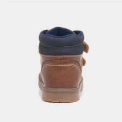 Sprox Boys Brown Easy Fasten Boot -UK Shoe Sales Store 28023 2 L04.20230822000258