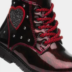 Chatterbox Chrissy Girls Burgundy Ankle Boot 10 Chatterbox Chrissy Girls Burgundy Ankle Boot -UK Shoe Sales Store 281014 2 L05.20230731000255