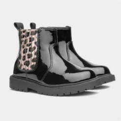 Walkright Elsie Kids Black Patent Ankle Boot -UK Shoe Sales Store 281023 2 L06.20230731000255
