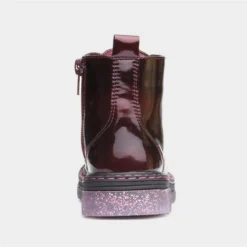 Walkright Emily Kids Bordeaux Glitter Sole Boots 9 Walkright Emily Kids Bordeaux Glitter Sole Boots -UK Shoe Sales Store 281026 2 L04.20230810000107