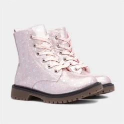 Lilley Junior Leanne Kids Pink Glitter Boot -UK Shoe Sales Store 282011 2 L06.20230817000146