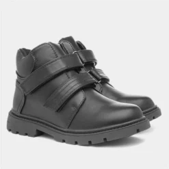 Trux Boys Black Easy Fasten Ankle Boot 11 Trux Boys Black Easy Fasten Ankle Boot -UK Shoe Sales Store 283001 2 L06.20220929000709