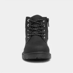 Trux Boys Black Lace Up Ankle Boot