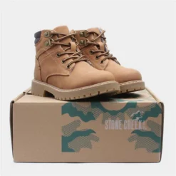 Stone Creek Junior Jonathan Boys Tan Ankle Boot -UK Shoe Sales Store 283012 2 L06.20230707000037