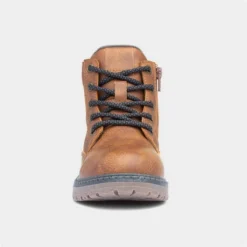 Stone Creek Junior Larry Kids Tan Ankle Boot