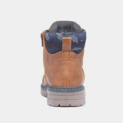 Stone Creek Junior Larry Kids Tan Ankle Boot -UK Shoe Sales Store 283017 2 L04.20230818000341