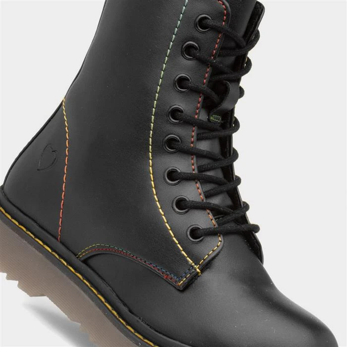 Heavenly Feet Austin Girls Black Boot 6 Heavenly Feet Austin Girls Black Boot - Image 4