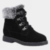 Hush Puppies Mini Florence Kids Black Boot 1 Hush Puppies Mini Florence Kids Black Boot -UK Shoe Sales Store 284043 3 L02.20230116000448