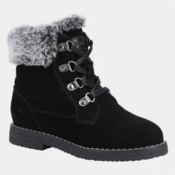 Hush Puppies Mini Florence Kids Black Boot