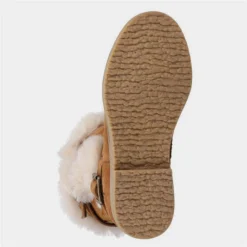 Hush Puppies Mini Megan Kids Tan Boot -UK Shoe Sales Store 284046 3 L04.20230116000452