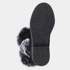 Hush Puppies Mini Megan Kids Black Boot -UK Shoe Sales Store 284049 3 L04.20230119000311