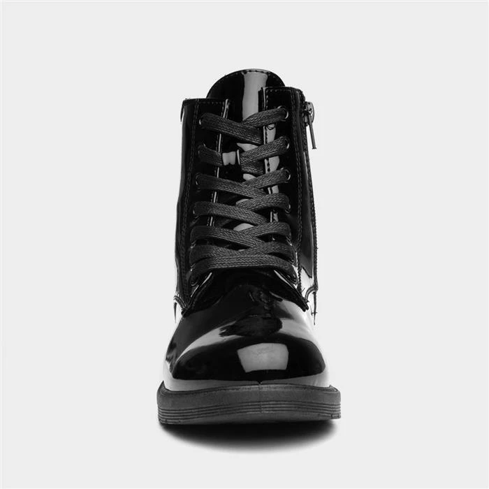 Buckle My Shoe Stevie Kids Black Patent Boot 3 Buckle My Shoe Stevie Kids Black Patent Boot