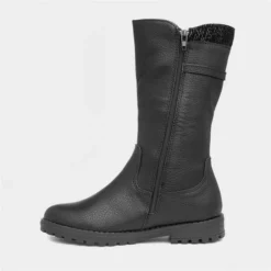 Sprox Kids Black Zip Up Boot 8 Sprox Kids Black Zip Up Boot -UK Shoe Sales Store 289068 2 L03.20221121000051