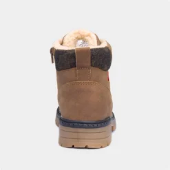 Sprox Kids Brown Camo Zip And Lace Up Boot -UK Shoe Sales Store 289075 2 L04.20221018000310