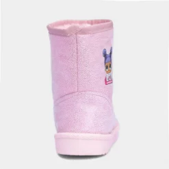 LOL Surprise Kids Light Pink Shiny Slip On Boot -UK Shoe Sales Store 289077 2 L04.20230624000215
