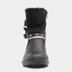 Sprox Kids Black Tasselled Ankle Boot