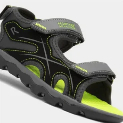 Regatta Kota Drift Jnr Boys Grey Sports Sandal -UK Shoe Sales Store 290007 2 L05.20230627000357