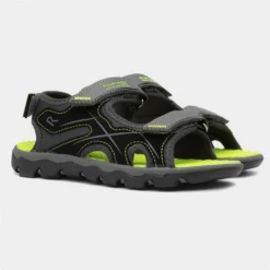Regatta Kota Drift Jnr Boys Grey Sports Sandal -UK Shoe Sales Store 290007 2 L06.20230627000357