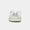 Walkright Kids White And Silver Butterfly Sandals -UK Shoe Sales Store 292084 2 L02.20230209000342