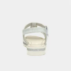 Walkright Girls White Heart Easy Fasten Sandal -UK Shoe Sales Store 29277 2 L04.20220705000218