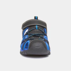 Red Fish Boys Blue & Black Closed Toe Sandal