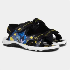 Batman Crusader Kids Easy Fasten Sandal -UK Shoe Sales Store 299069 2 L06.20221114000622