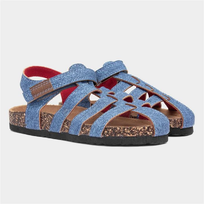 SJ Jesse Kids Denim Sandal 7 SJ Jesse Kids Denim Sandal - Image 5