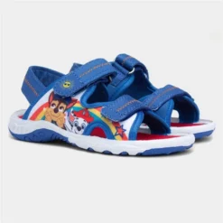 Paw Patrol Blue Kids Flat Sandal -UK Shoe Sales Store 299129 2 L06.20230613000229