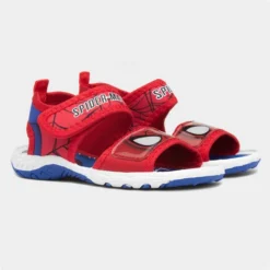 Spiderman Quadrim Kids Red Easy Fasten Sandal -UK Shoe Sales Store 299142 2 L06.20230616000151
